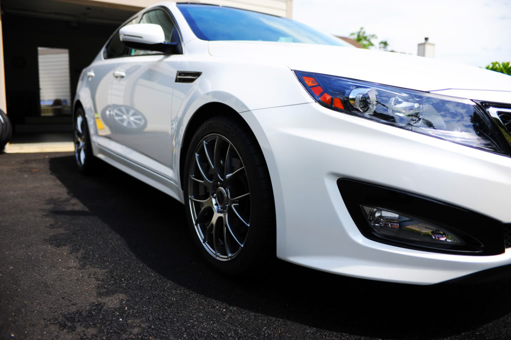 photo 2 Kia Optima custom wheels   19x8.0, ET +45, tire size 245/40 R19. x ET 