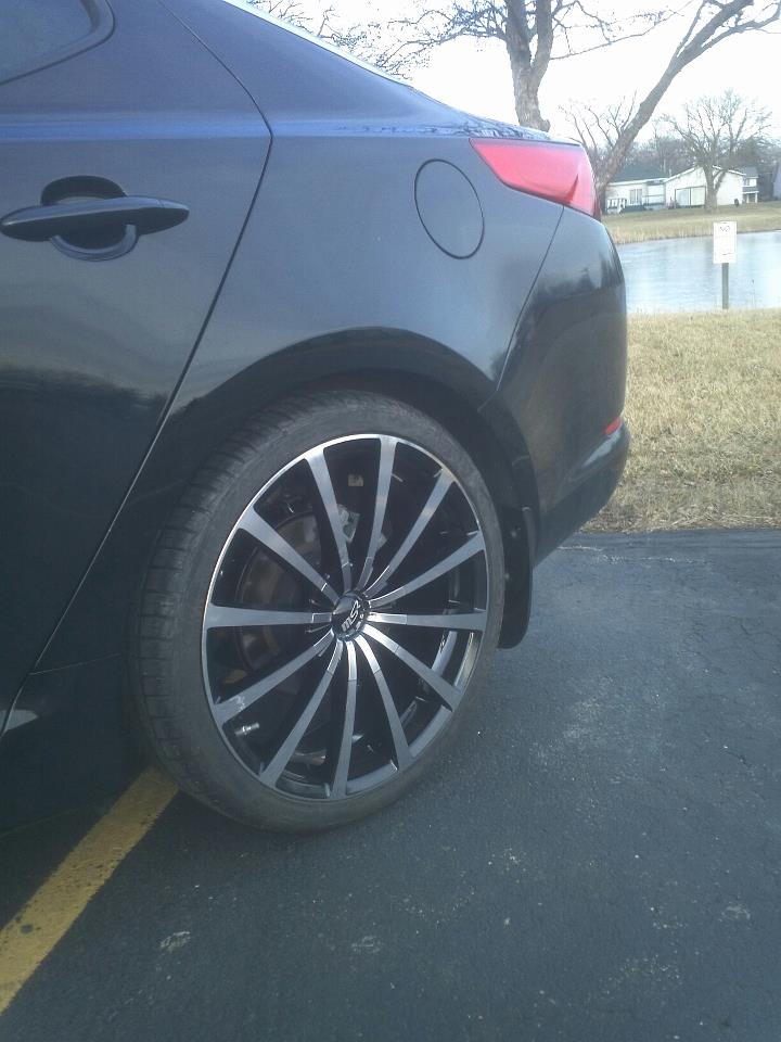 photo 2 Kia Optima custom wheels MSR 042 20x7.5, ET +40, tire size 225/35 R20. x ET