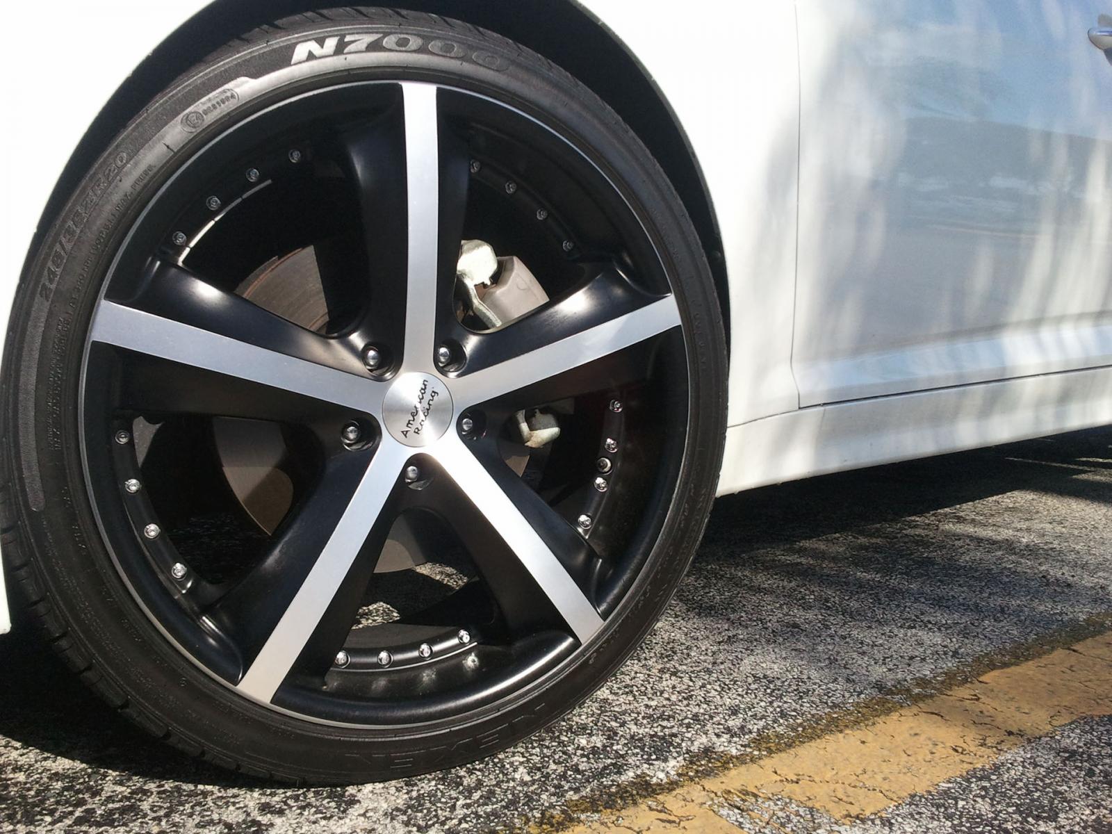 photo 1 Kia Optima custom wheels American Racing Phantom 20x8.5, ET +38, tire size X R20. x ET