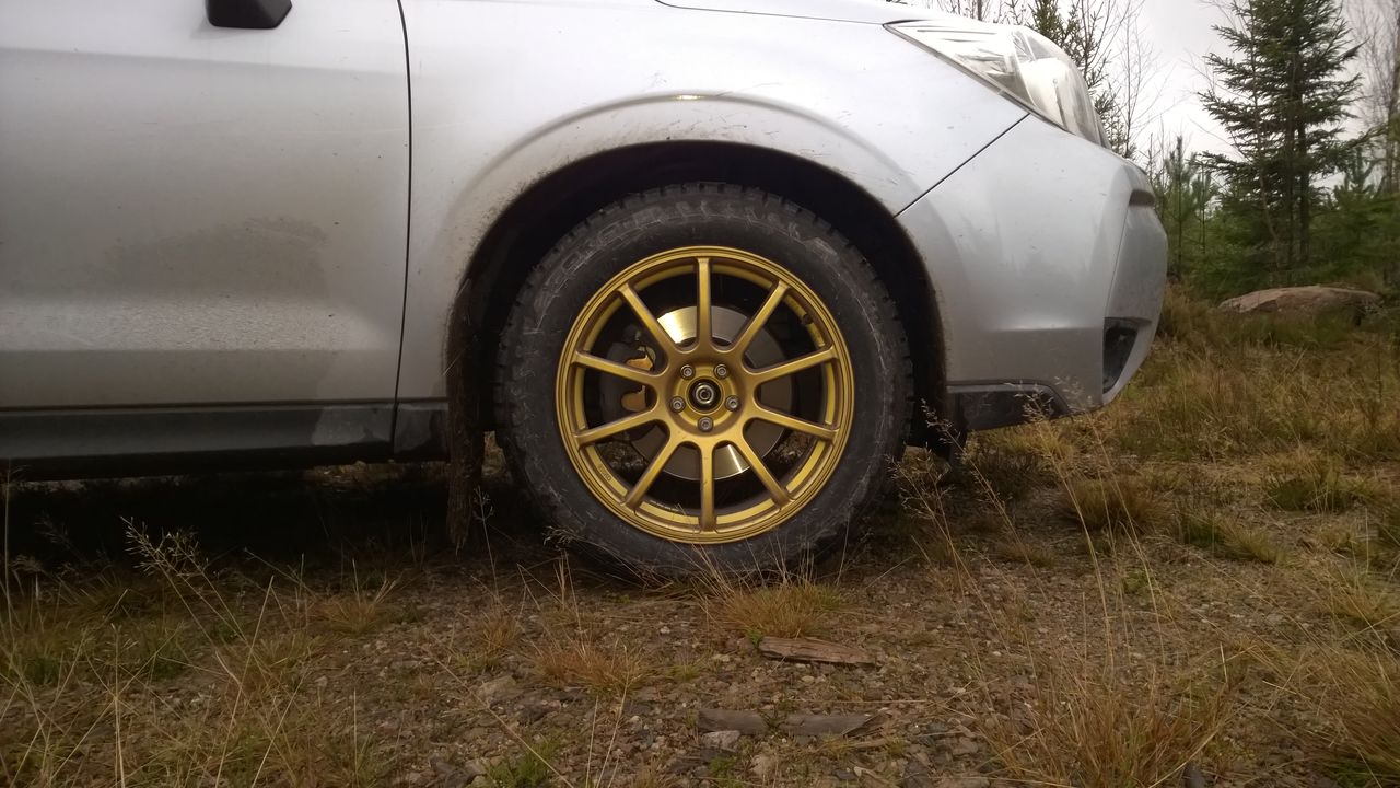 photo 1 Subaru Forester custom wheels Rota Force 18x8.5, ET +45, tire size 235/55 R18. x ET 
