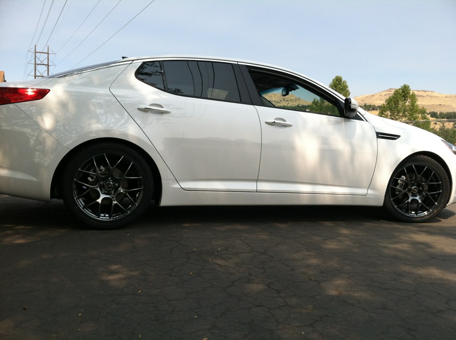 photo 4 Kia Optima custom wheels MSR 095 18x8.0, ET +42, tire size 245/40 R18. x ET 