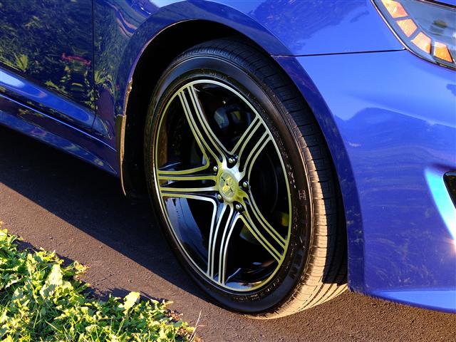 photo 1 Kia Optima custom wheels RTX Zen 18x7.5, ET +40, tire size 225/45 R18. x ET 