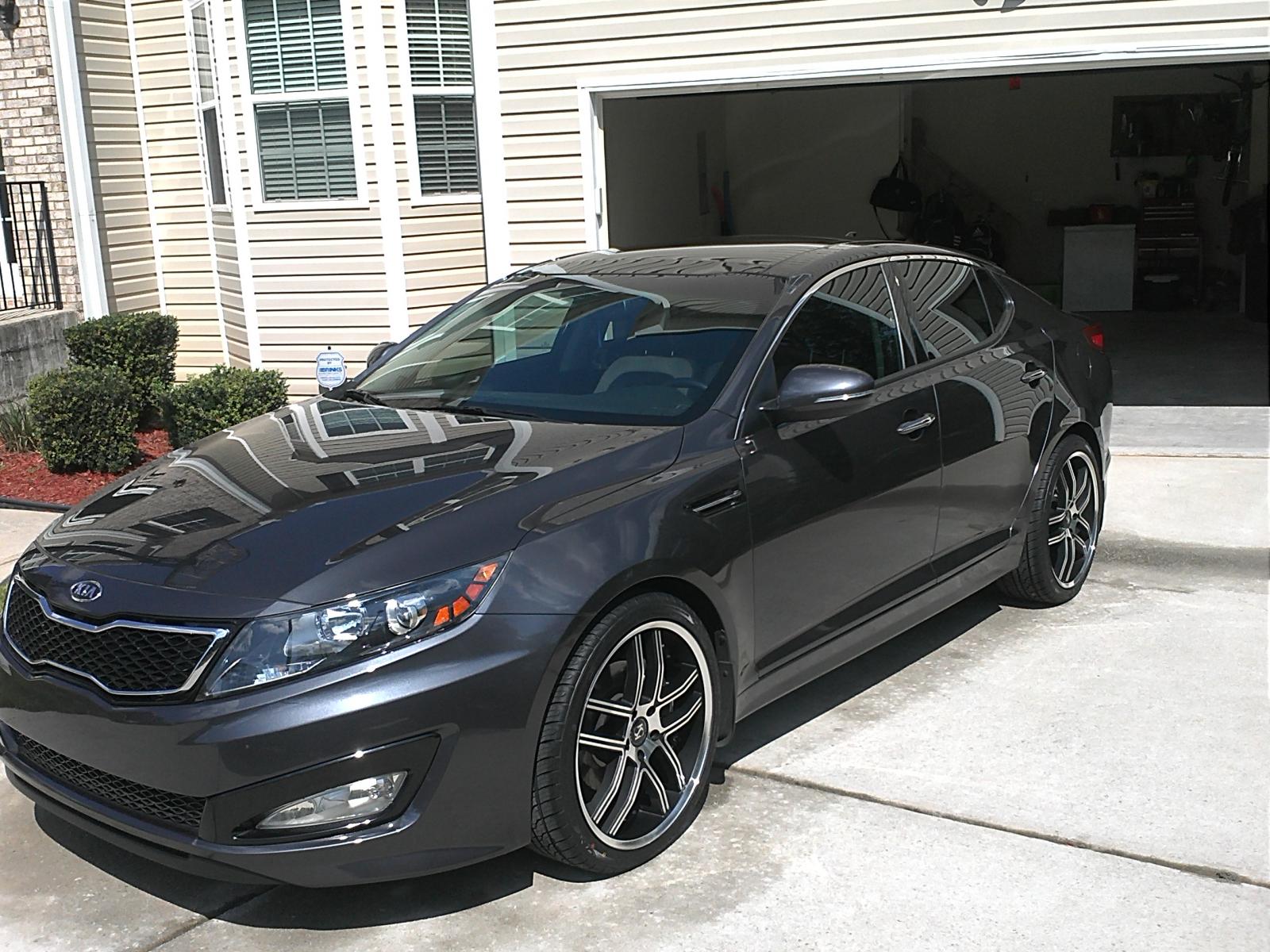 photo 1 Kia Optima custom wheels Koko Kuture Intake 20x8.5, ET , tire size 245/35 R20. x ET