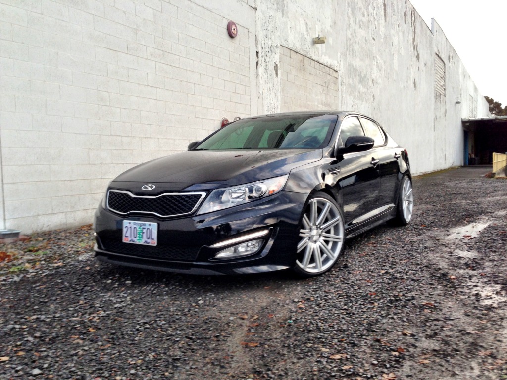 photo 1 Kia Optima custom wheels Vossen CV4 20x9.0, ET +38, tire size 225/35 R20. x ET 