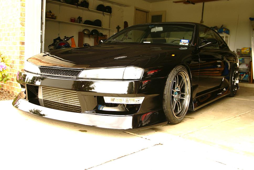 photo 1 Nissan S14 custom wheels Enkei RPF1 18x9.5, ET +15, tire size 225/40 R18. 18x10.5 ET+15 245/40 R18
