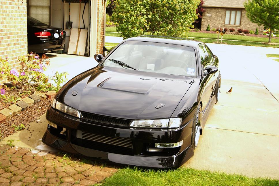 photo 2 Nissan S14 custom wheels Enkei RPF1 18x9.5, ET +15, tire size 225/40 R18. 18x10.5 ET+15 245/40 R18
