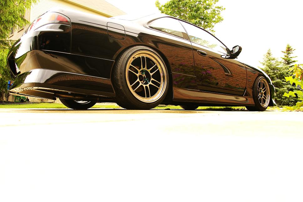 photo 9 Nissan S14 custom wheels Enkei RPF1 18x9.5, ET +15, tire size 225/40 R18. 18x10.5 ET+15 245/40 R18