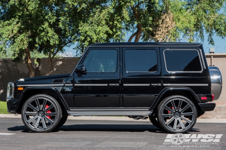 photo 1 Mercedes-Benz G-Class custom wheels Gianelle Santoneo 24x, ET , tire size X R24. x ET