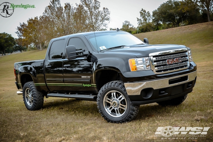 photo 1 GMC Sierra 1500 custom wheels Remington Trophy 20x, ET , tire size X R20. x ET 