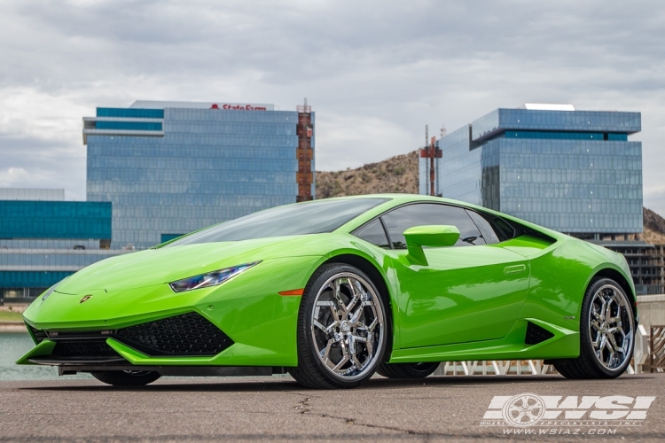 photo 2 Lamborghini Huracan custom wheels Lexani LF-110 20x, ET , tire size X R20. x ET