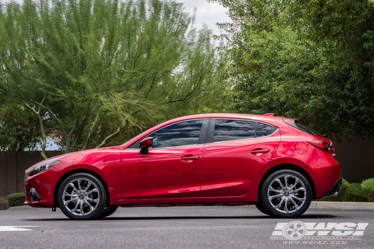 photo 1 Mazda Mazda3 custom wheels Lexani Lust 18x, ET , tire size X R18. x ET 