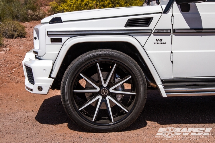 photo 1 Mercedes-Benz G-Class custom wheels Vellano VRV 24x, ET , tire size X R24. x ET