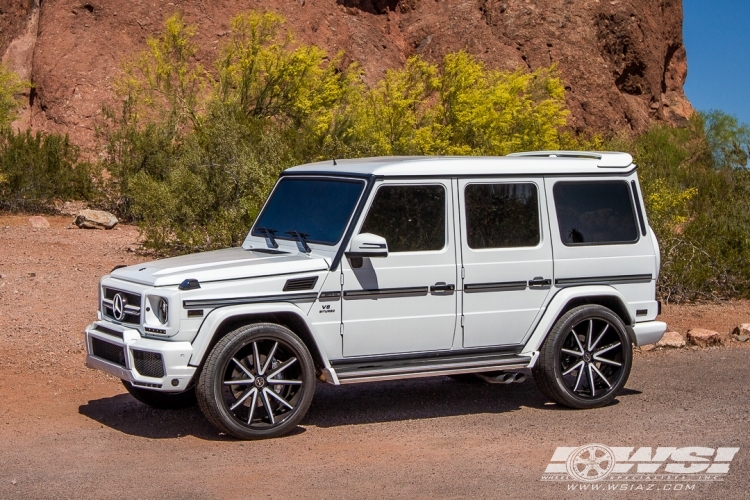 photo 2 Mercedes-Benz G-Class custom wheels Vellano VRV 24x, ET , tire size X R24. x ET