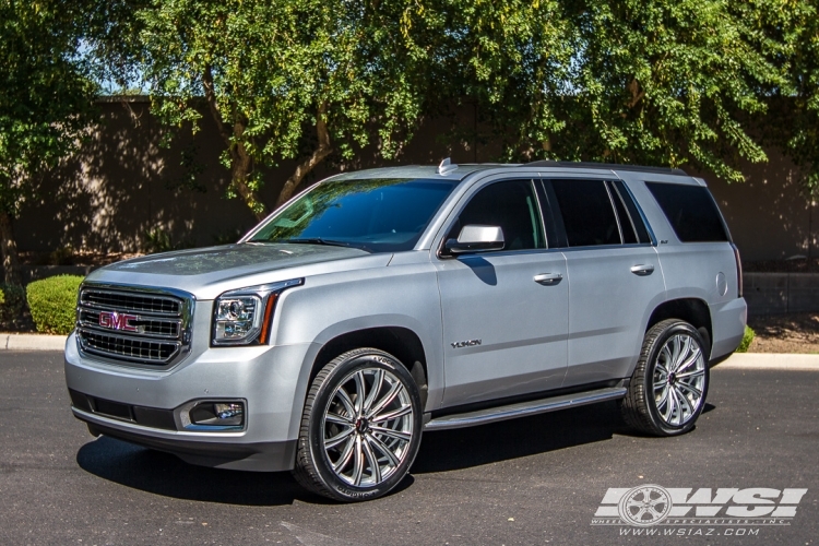 photo 1 GMC Yukon custom wheels Gianelle Cuba-12 24x, ET , tire size X R24. x ET