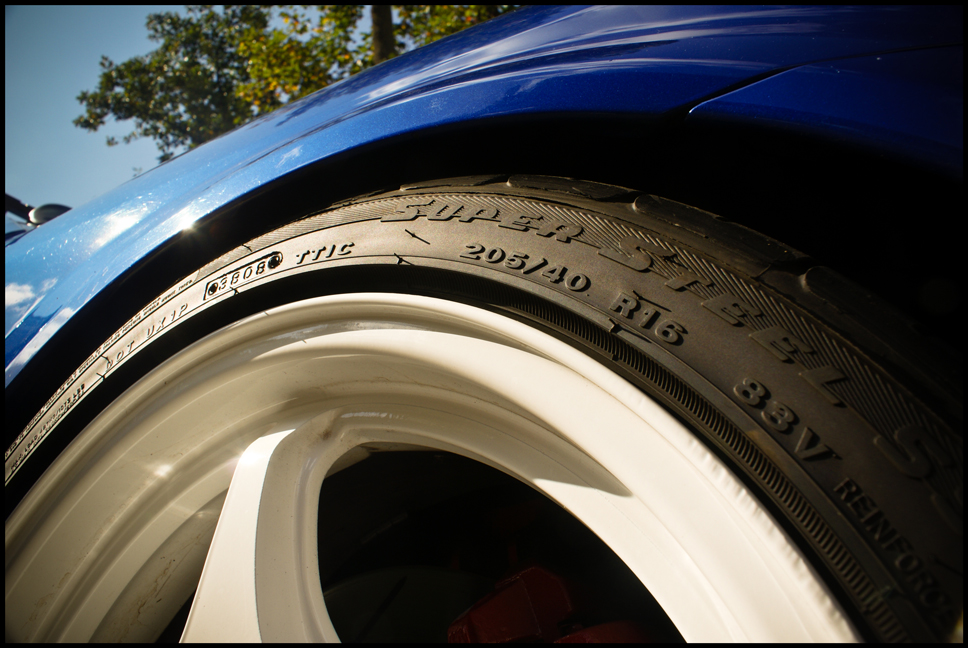 photo 4 Mazda Protege custom wheels 5Zigen FN01R-C 16x7.0, ET +19, tire size 205/40 R16. 16x7.0 ET+35