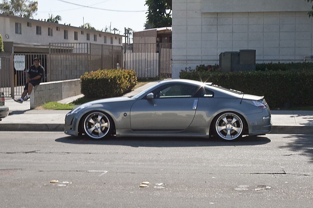 photo 6 Nissan 350Z custom wheels AME Shallen CX 19x9.5, ET +16, tire size 235/35 R19. 19x10.0 ET-5 265/30 R19