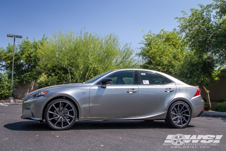 photo 1 Lexus IS 250 custom wheels Vossen CVT 20x, ET , tire size X R20. x ET 