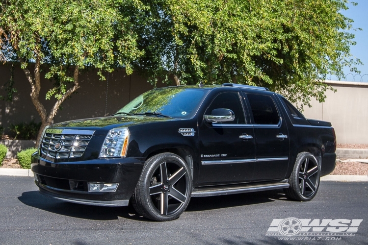 photo 1 Cadillac Escalade custom wheels Heavy Hitters HH15 24x, ET , tire size X R24. x ET 