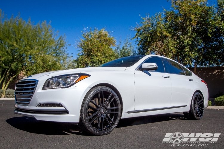 photo 1 Hyundai Genesis custom wheels Koko Kuture Massa-7 22x, ET , tire size X R22. x ET