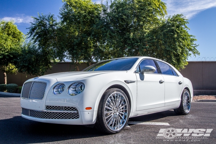 photo 1 Bentley Continental Flying Spur custom wheels Lexani LF-722 22x, ET , tire size X R22. x ET