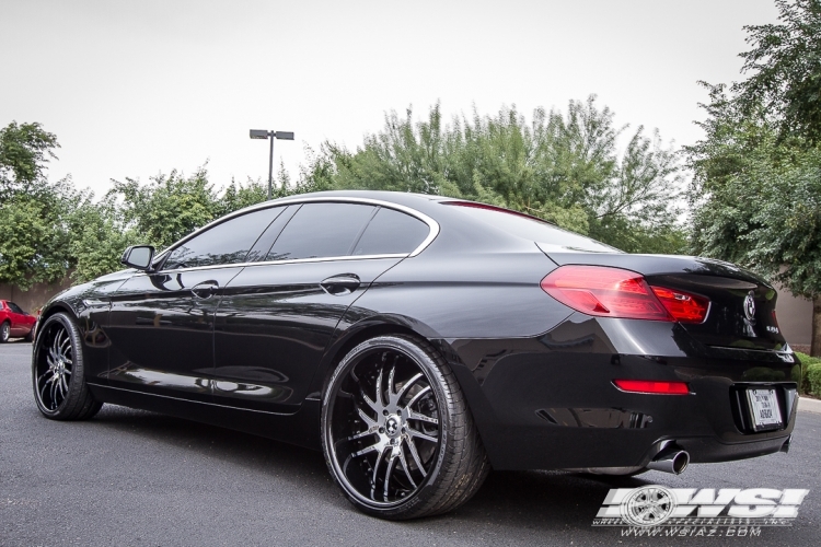 photo 1 BMW 640 custom wheels Savini SV-49S 22x, ET , tire size X R22. x ET