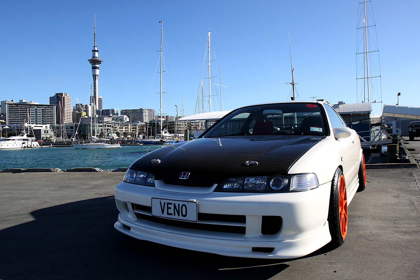 photo 2 Acura Integra custom wheels Enkei TARMAC 17x8.5, ET +15, tire size 215/40 R17. x ET