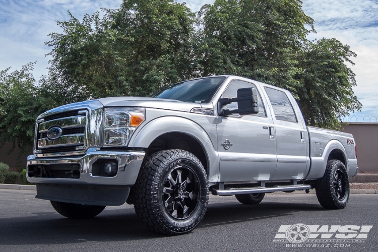 photo 1 Ford F-250 custom wheels Hostile Knuckles-8 20x, ET , tire size X R20. x ET 