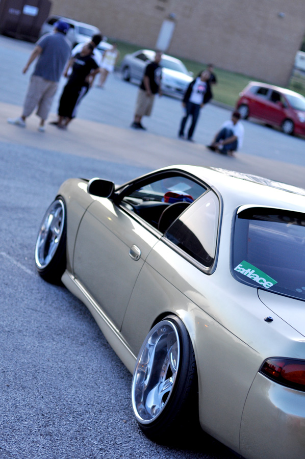 photo 1 Nissan S14 custom wheels work vs-kf 18x10.0, ET -7, tire size 225/40 R18. 18x12.0 ET0 255/35 R18