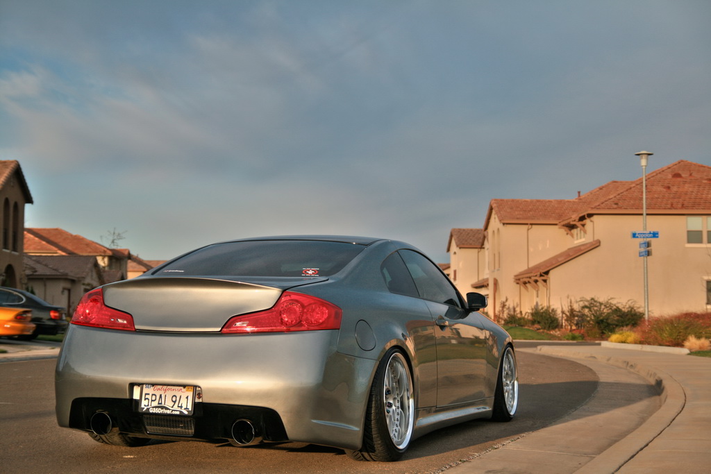 photo 1 Infiniti G35 custom wheels Work VS-XX (R-disk) 19x9.5, ET +3, tire size 235/35 R19. 19x10.5 ET+4 255/35 R19