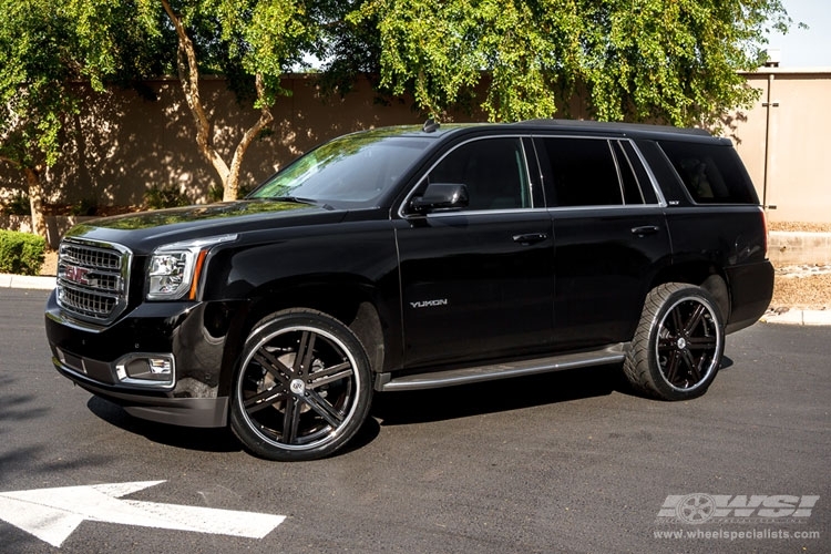 photo 1 GMC Yukon custom wheels Black Rhino Letaba 24x, ET , tire size X R24. x ET