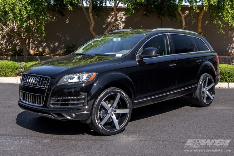 photo 1 Audi Q7 custom wheels Vossen CV3 22x, ET , tire size X R22. x ET 