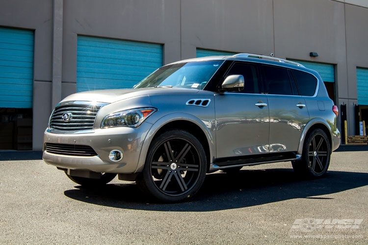 photo 1 Infiniti QX80 custom wheels Black Rhino Letaba 24x, ET , tire size X R24. x ET 