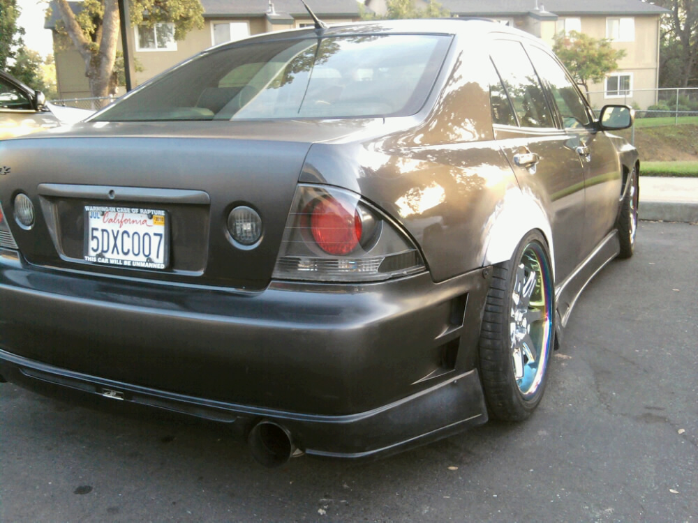 photo 2 Lexus IS 300 custom wheels konig afterburner 19x8.5, ET +40, tire size 255/35 R19. 19x9.5 ET+25 275/35 R19