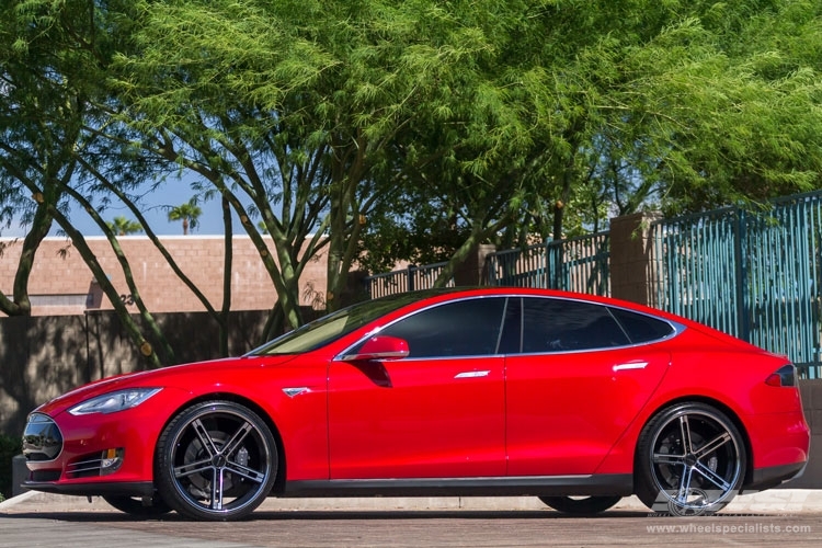 photo 4 Tesla Model S custom wheels Zenetti Capri 22x, ET , tire size X R22. x ET 