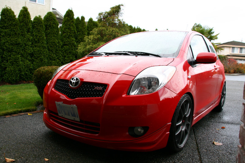 photo 1 Toyota Yaris custom wheels Work Emotion CR Kai 18x7.5, ET +42, tire size 215/35 R18. 18x7.5 ET+32 