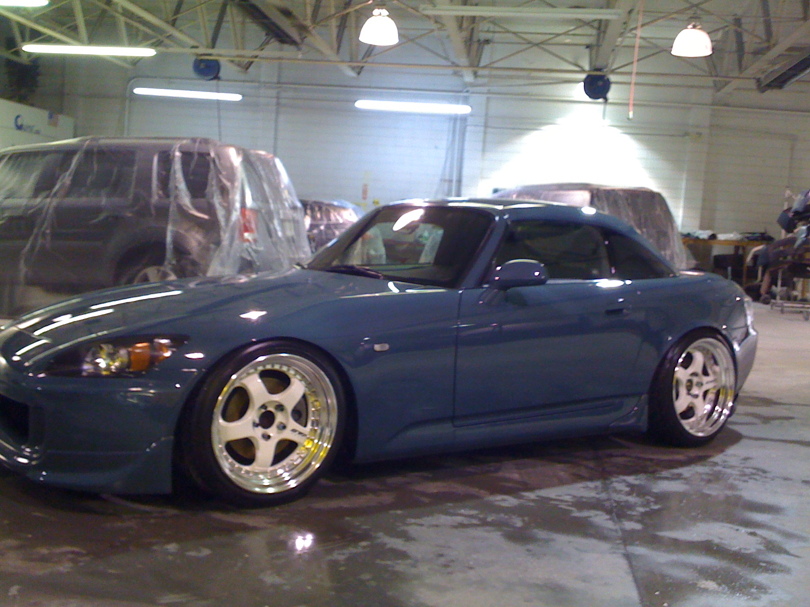 photo 5 Honda S2000 custom wheels WORK MEISTERS  18x9.5, ET +37, tire size 225/40 R18. 18x10.5 ET+37 255/35 R18