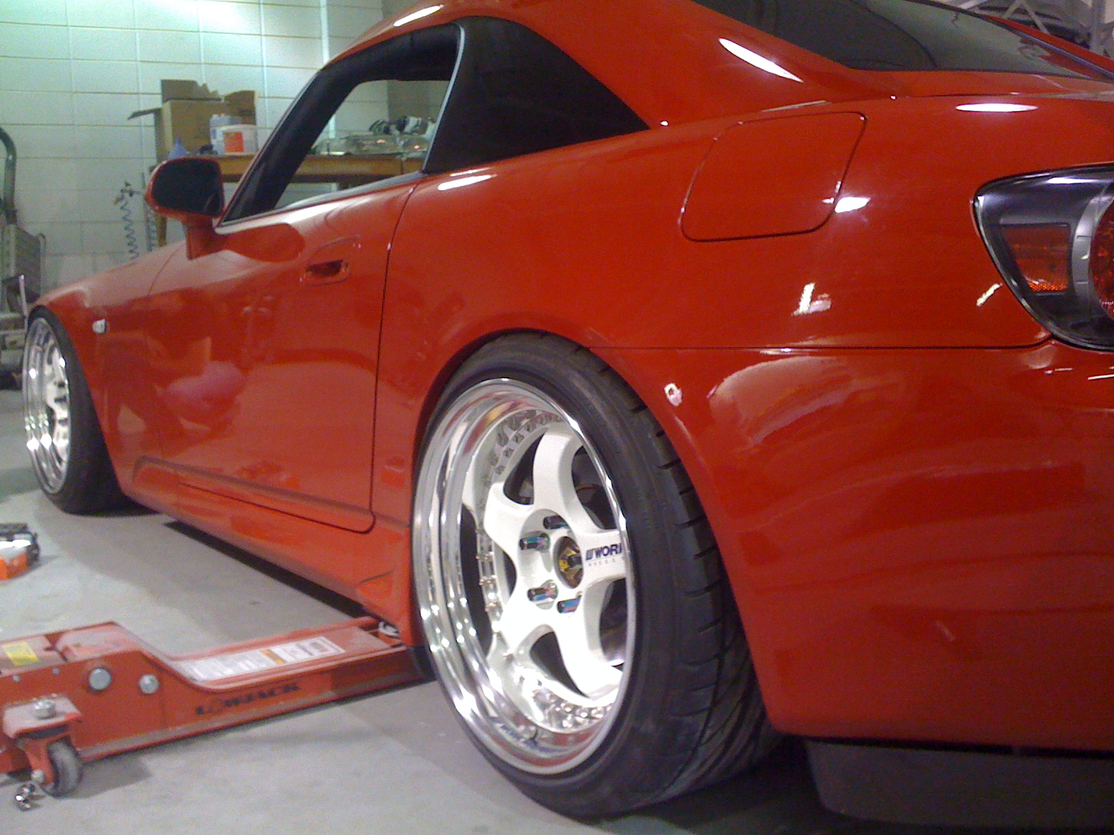 photo 7 Honda S2000 custom wheels WORK MEISTERS  18x9.5, ET +37, tire size 225/40 R18. 18x10.5 ET+37 255/35 R18