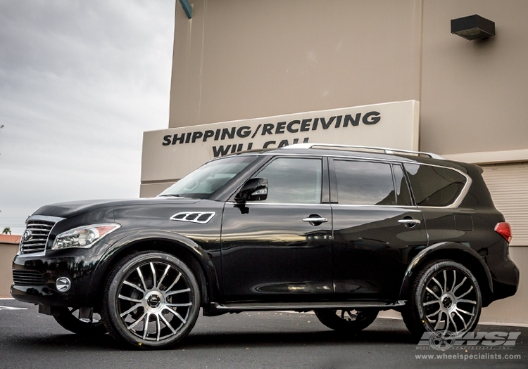 photo 1 Infiniti QX56 custom wheels Giovanna Siena 24x, ET , tire size X R24. x ET