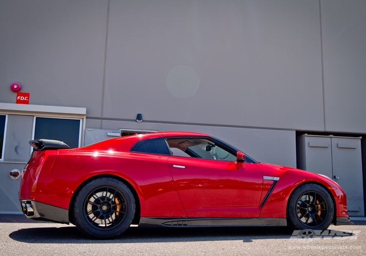 photo 2 Nissan GT-R custom wheels Enkei PF01 18x, ET , tire size X R18. x ET 