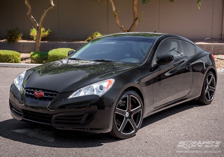 photo 1 Hyundai Genesis Coupe custom wheels TSW Rivage 19x, ET , tire size X R19. x ET 