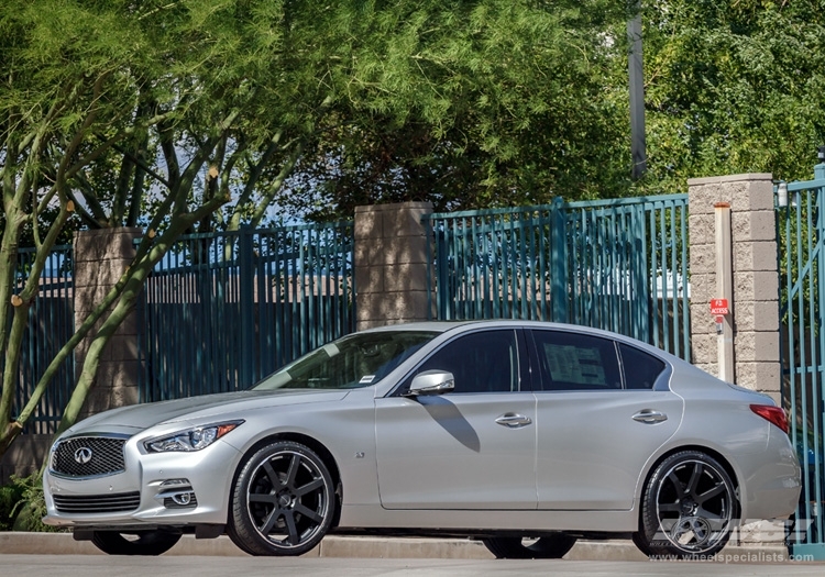 photo 2 Infiniti Q50 custom wheels Giovanna Andros 20x, ET , tire size X R20. x ET