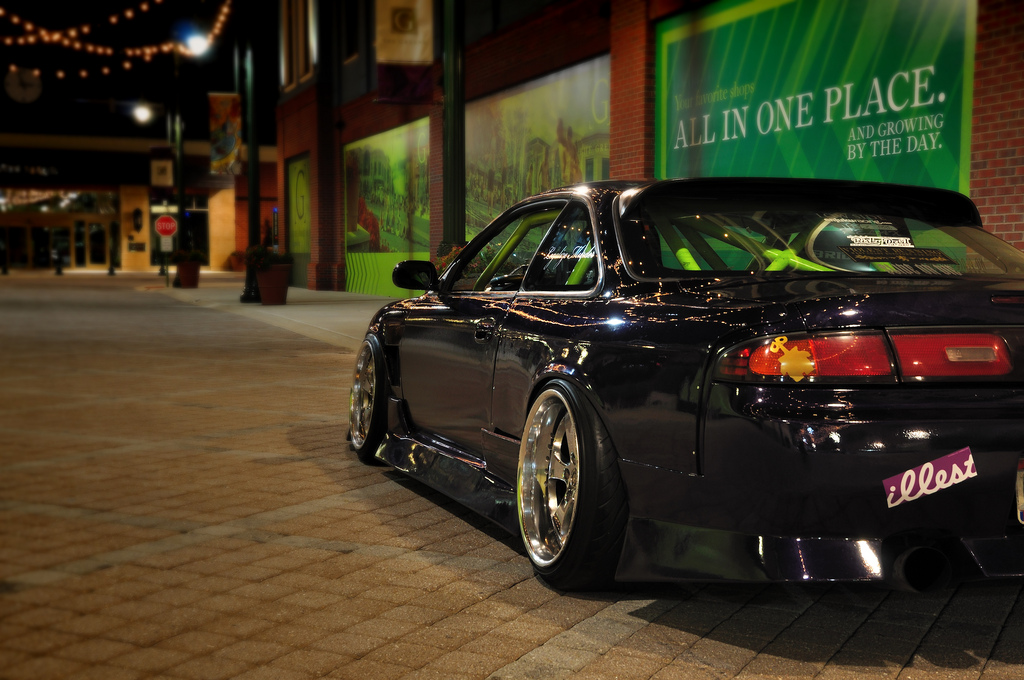 photo 5 Nissan S14 custom wheels 18x10.0, ET -5, tire size 235/40 R18. 18x11.5 ET-5 265/35 R18