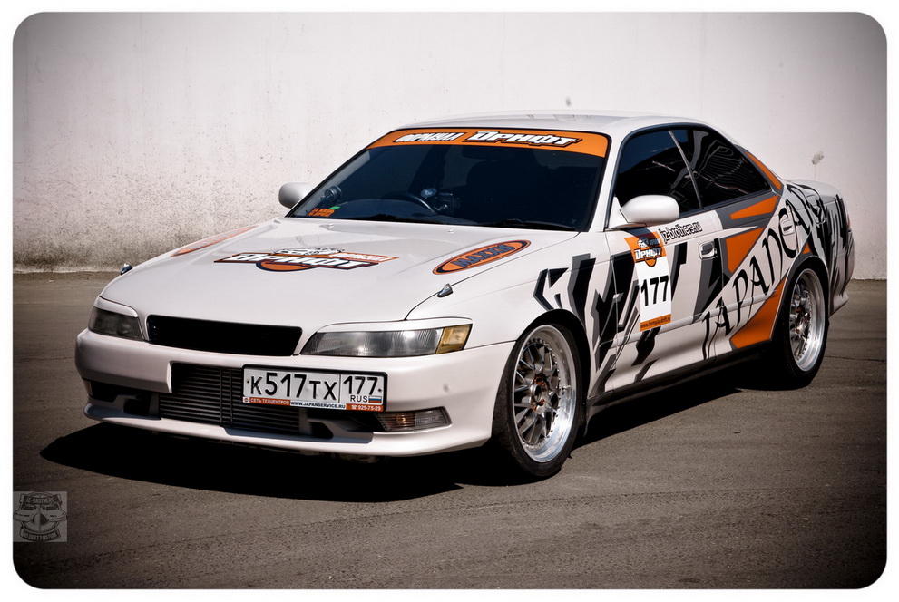 photo 2 Toyota Chaser custom wheels work 18x9.5, ET +35, tire size 245/45 R18. 18x10.5 ET+25 275/35 R18