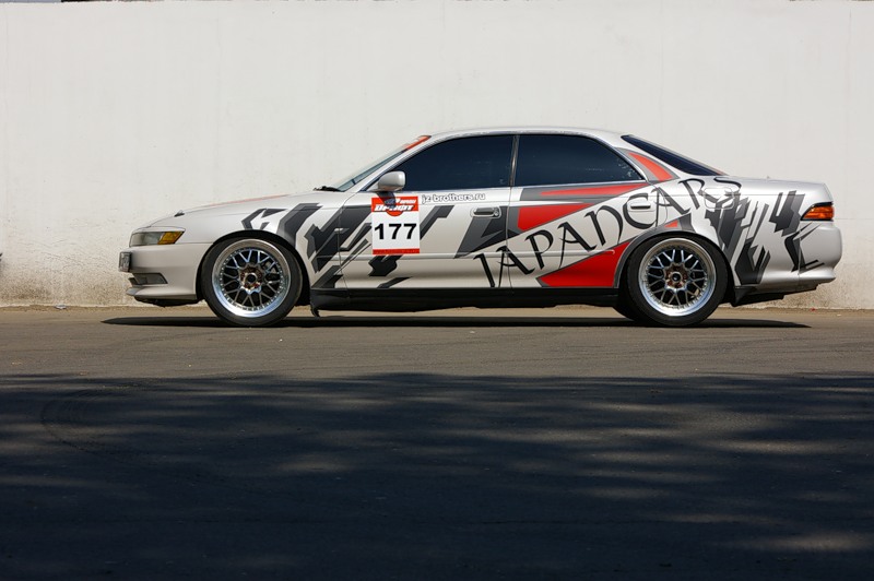 photo 6 Toyota Chaser custom wheels work 18x9.5, ET +35, tire size 245/45 R18. 18x10.5 ET+25 275/35 R18