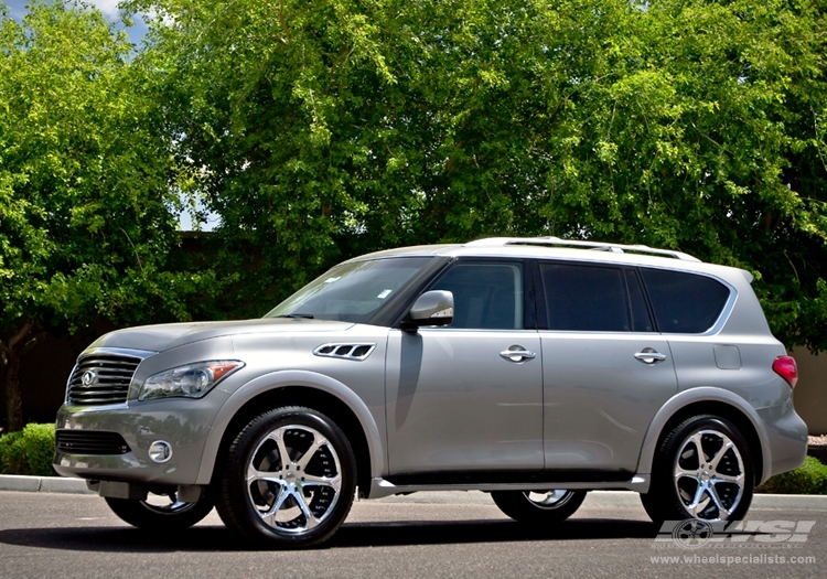 photo 1 Infiniti QX56 custom wheels Giovanna Dalar-6V 22x, ET , tire size X R22. x ET