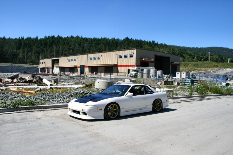 photo 3 Nissan S13 custom wheels Yokohama Advan RG 17x9.5, ET +9, tire size 215/40 R17. x ET 225/45 R