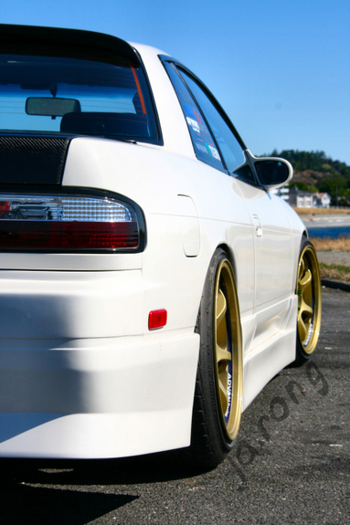 photo 5 Nissan S13 custom wheels Yokohama Advan RG 17x9.5, ET +9, tire size 215/40 R17. x ET 225/45 R