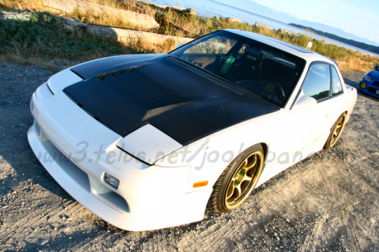 photo 7 Nissan S13 custom wheels Yokohama Advan RG 17x9.5, ET +9, tire size 215/40 R17. x ET 225/45 R