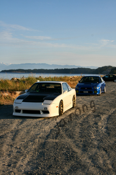 photo 9 Nissan S13 custom wheels Yokohama Advan RG 17x9.5, ET +9, tire size 215/40 R17. x ET 225/45 R