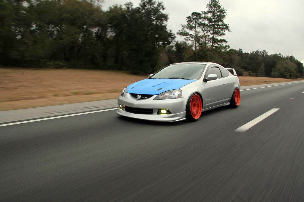 photo 3 Acura RSX custom wheels Volk Racing Te 37 18x9.5, ET +22, tire size 235/35 R18. 18x10.5 ET+22 235/40 R18